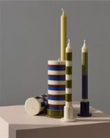 Billede af HAY Column Candleholder Medium H3cm - Army 