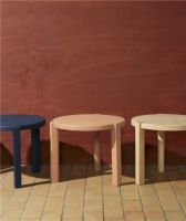 Billede af FDB Møbler D108 Ragnesminde Sofabord Ø: 48 cm - Natur