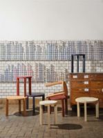 Billede af FDB Møbler D108 Ragnesminde Sofabord Ø: 48 cm - Midnight Blue