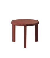 Billede af FDB Møbler D108 Ragnesminde Sofabord Ø: 48 cm - Carmine Red