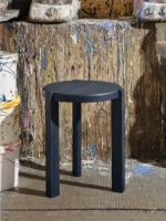 Billede af FDB Møbler D108 Ragnesminde Sofabord Ø: 35 cm - Midnight Blue