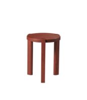 Billede af FDB Møbler D108 Ragnesminde Sofabord Ø: 35 cm - Camine Red