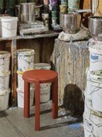 Billede af FDB Møbler D108 Ragnesminde Sofabord Ø: 35 cm - Camine Red