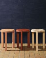 Billede af FDB Møbler D108 Ragnesminde Sofabord Ø: 35 cm - Camine Red