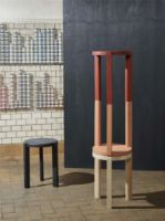 Billede af FDB Møbler D108 Ragnesminde Sofabord Ø: 35 cm - Peach