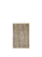 Billede af Ferm Living Kami Knotted Rug 80x120 cm - 0ffwhite/Coffee