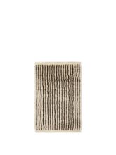 Billede af Ferm Living Kami Knotted Rug 80x120 cm - 0ffwhite/Coffee