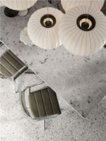 Billede af Vipp 452 Swivel Stol Gliders u. Hjul  - Aluminium/Black Aniline Leather 