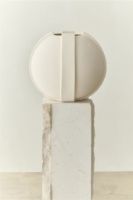 Billede af Louise Roe Vinci Vase #02 - Raw White