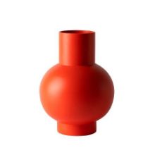 Billede af raawii Strøm XL Vase H: 33 cm - Strong coral
