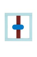 Billede af raawii Hook 1 Small 30x30 cm - Blue/Red