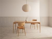 Billede af Bruunmunch PURE Dinner Spisebord inkl. 2 Tillægsplader 140x85 cm - Naturolieret Eg