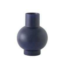 Billede af raawii Strøm XL Vase H: 33 cm - Blue
