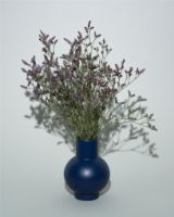Billede af raawii Strøm XL Vase H: 33 cm - Horizon Blue