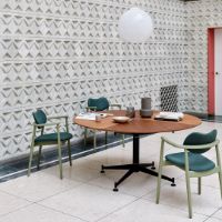 Billede af Ro Collection Star Table Spisebord Ø: 160 cm - Veener/Oak Smoked