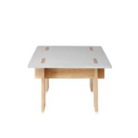 Billede af Eberhart Furniture Arnold H: 38 cm - Dark Concrete / Dark Oak