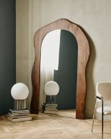 Billede af Nordal ATTILA Spejl 200x133,5 cm - Mango træ/Natur