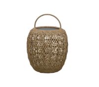 Billede af Cane-line Outdoor Illusion Glow Lampe m. Stander H: 161 cm - Sort/Natural