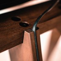 Billede af Kristian Juul ELLA TV-Stander H: 108,5 cm - Valnød