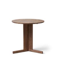 Billede af Form & Refine Trefoil Round Table Ø: 75 cm - Røget Eg