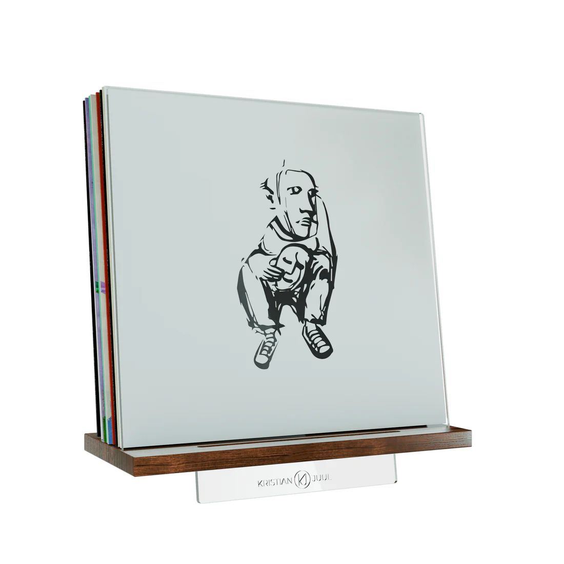 Billede af Kristian Juul Display MULTI Pladeholder - Valnød