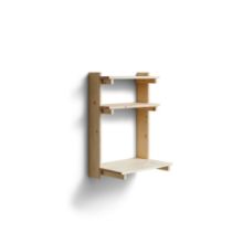 Billede af Form & Refine Beam Væg Kontor Hylde m. 3 Hylder B: 60 cm  - Fyrretræ 