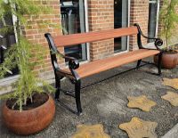 Billede af Wolff Nordic Classic Københavnerbænk L: 180 cm - Mahogni