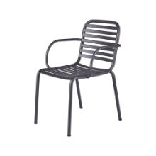 Billede af Mandalay Ivy Pipe Havestol SH: 43,5 cm - Antracit