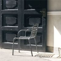 Billede af Mandalay Ivy Pipe Havestol SH: 43,5 cm - Antracit