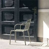 Billede af Mandalay Ivy Pipe Havestol SH: 43,5 cm - Olivengrøn
