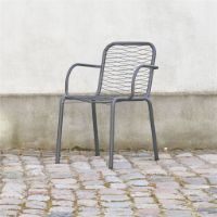 Billede af Mandalay Ivy Wire Havestol SH: 43,5 cm - Antracit