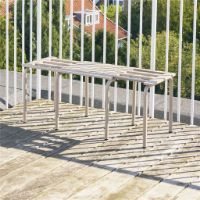 Billede af Mandalay Ivy Bænk m. Udtræk SH: 42 cm - Taupe