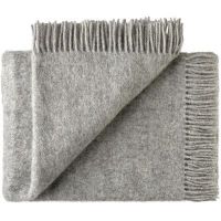 Billede af Silkeborg Uldspinderi Season Plaid 130x200 cm - Medium Grey