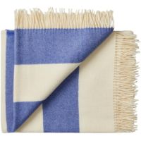 Billede af Silkeborg Uldspinderi The Sweater Plaid 130x190 cm - Cobalt 