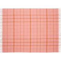 Billede af Silkeborg Uldspinderi Warp and Weft Love Plaid 130x190 cm - Coral/Amber