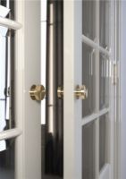 Billede af FROST NOVA2 Vest 1990 Dørgreb Ø: 5 cm - Børstet Kobber