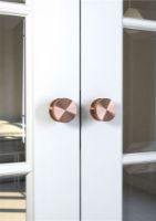 Billede af FROST NOVA2 Vest 1990 Dørgreb Ø: 5 cm - Børstet Guld