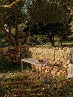 Billede af Ferm Living Dapple Bænk B: 130 cm - Cashmere 