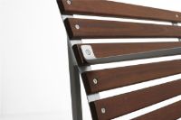 Billede af HAY Traverse Dining Bench W. Arm B: 114 cm - Oiled Solid Ash 