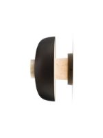 Billede af Audo Copenhagen Reverse Wall Lamp Ø: 24,3 cm - Beige/Bronzed brass