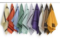 Billede af HAY Linear Tea Towel 80x52 cm - Sky Blue