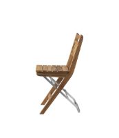 Billede af FDB Møbler M23 Lilleø Altanstol SH: 45 cm - Natur Olieret Teak 