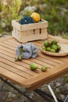 Billede af FDB Møbler M23 Lilleø Altanbord H: 73,5 cm - Natur Olieret Teak 