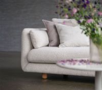 Billede af Cane-line Bloom 2-pers. Sofa m. Teak Ben B: 205 cm - Sand 