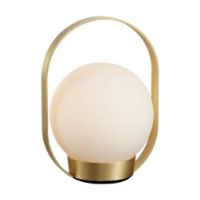 Billede af ANTIDARK Palla Bordlampe T1 Ø: 13,5 cm - Brass/messing