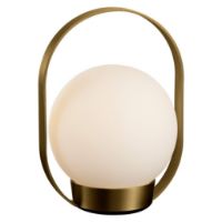 Billede af ANTIDARK Palla Bordlampe T1 Ø: 13,5 cm - Burnished brass