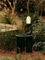 Billede af Ferm Living Deya Side Table Ø: 47 cm - Dark Green 