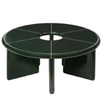 Billede af Ferm Living Deya Coffee Table Ø: 80 cm - Dark Green 