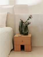 Billede af Ferm Living Kuben Bedside Table 1x1 B: 45 cm - Natural Oak Veneer