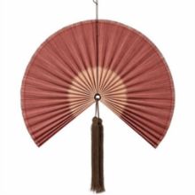 Billede af Bloomingville Jaime Vægdekoration 70x75 cm - Rosa Bambus